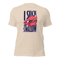 Load image into Gallery viewer, I Suck &amp; Swallow Unisex t-shirt
