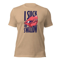 Load image into Gallery viewer, I Suck &amp; Swallow Unisex t-shirt
