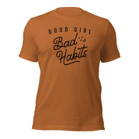 Load image into Gallery viewer, Good Girls Bad Habits Unisex t-shirt

