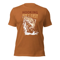 Load image into Gallery viewer, Hooking Ain&#39;t Easy Unisex t-shirt
