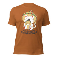 Load image into Gallery viewer, Cats and Tacos Unisex t-shirt

