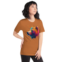 Load image into Gallery viewer, Colorful BearUnisex t-shirt
