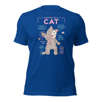 Load image into Gallery viewer, Cat Anatomy Unisex T-Shirt
