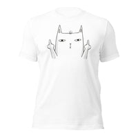 Load image into Gallery viewer, F*ck Off Kitty Unisex t-shirt
