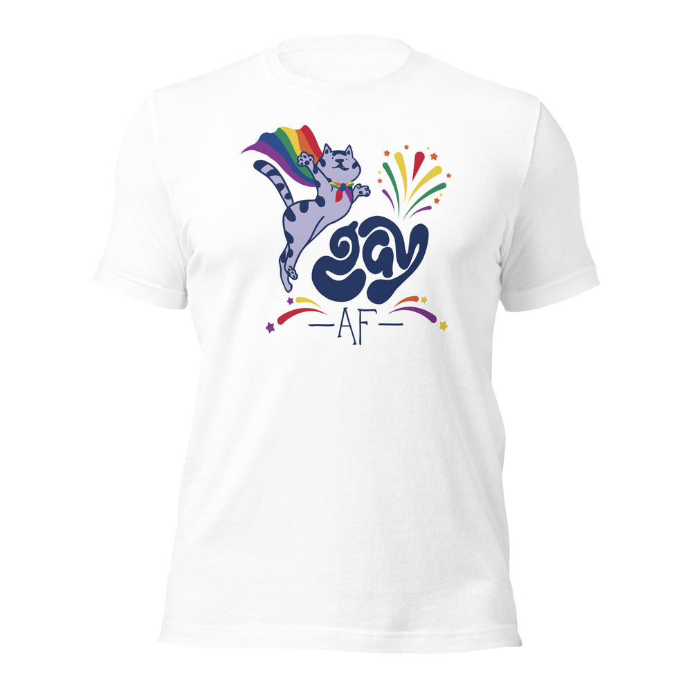 Gay AF Unisex t-shirt