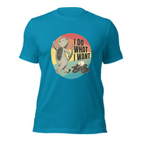 Load image into Gallery viewer, Retro Cat &quot;I Do What I Want&quot; Unisex t-shirt
