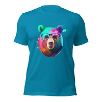 Load image into Gallery viewer, Nerdy Bear Unisex t-shirt
