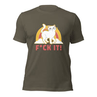 Load image into Gallery viewer, Cat Lovers &quot;F*CK IT&quot; Unisex t-shirt
