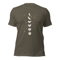 Load image into Gallery viewer, Cat Moon Phases Unisex t-shirt
