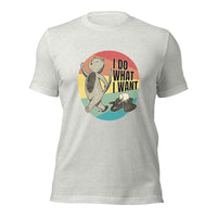 Load image into Gallery viewer, Retro Cat &quot;I Do What I Want&quot; Unisex t-shirt
