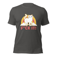 Load image into Gallery viewer, Cat Lovers &quot;F*CK IT&quot; Unisex t-shirt
