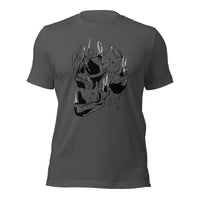 Load image into Gallery viewer, Disinergrating Skull Unisex t-shirt
