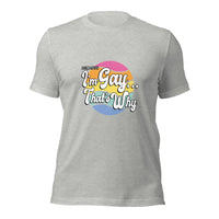 Load image into Gallery viewer, Because I&#39;m Gay Unisex t-shirt
