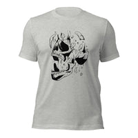 Load image into Gallery viewer, Disinergrating Skull Unisex t-shirt
