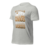 Load image into Gallery viewer, Coffee Chaos Cuss Words Unisex t-shirt
