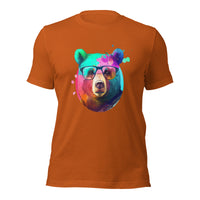 Load image into Gallery viewer, Nerdy Bear Unisex t-shirt
