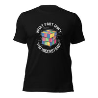 Load image into Gallery viewer, Cube Confusion - Rubik&#39;s Puzzle Unisex T-Shirt

