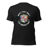 Load image into Gallery viewer, Cube Confusion - Rubik&#39;s Puzzle Unisex T-Shirt
