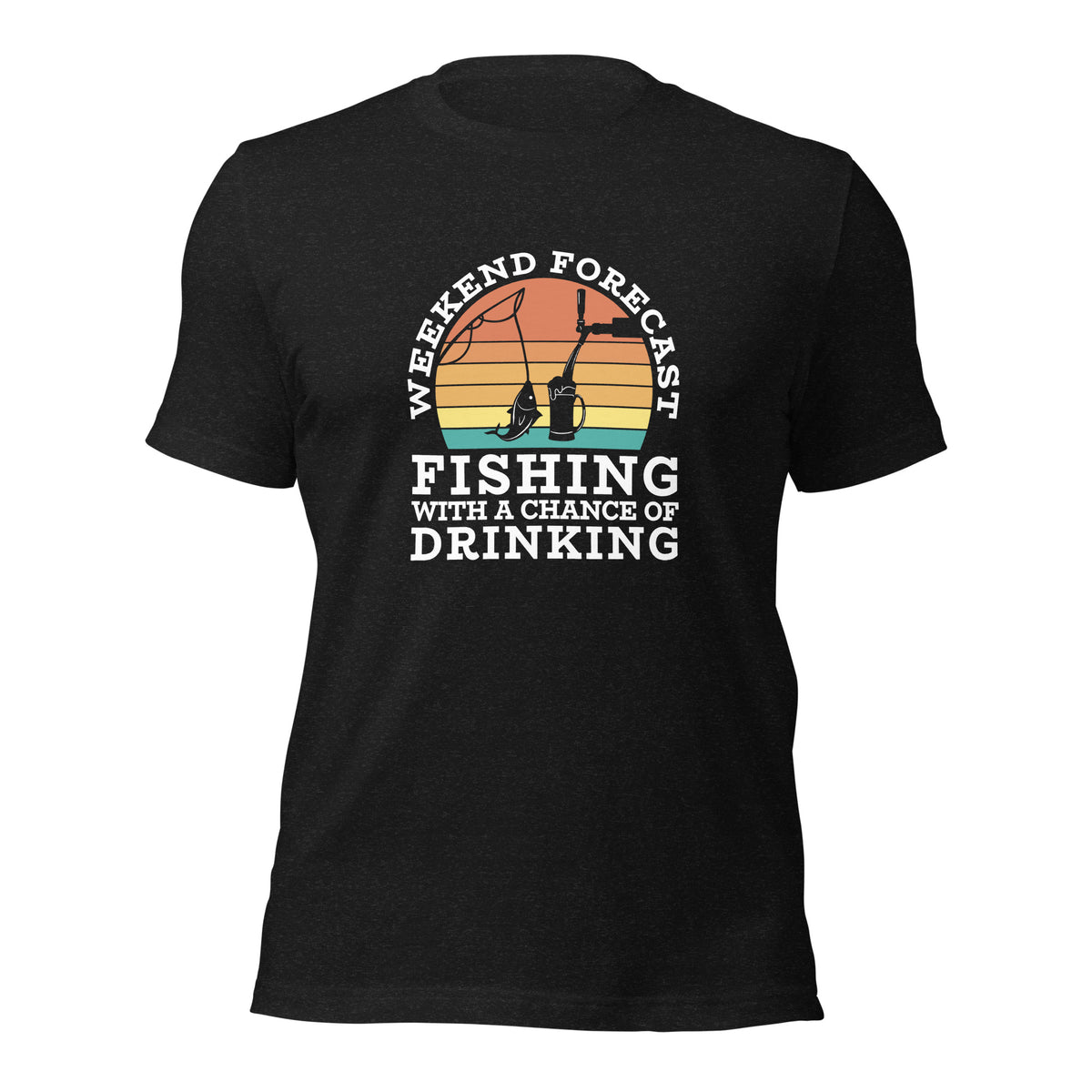 Weekend Fishing Unisex t-shirt