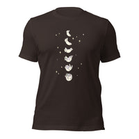Load image into Gallery viewer, Cat Moon Phases Unisex t-shirt
