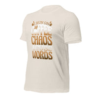 Load image into Gallery viewer, Coffee Chaos Cuss Words Unisex t-shirt
