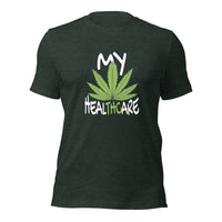 Load image into Gallery viewer, Plant Power - Healing THC Leaf Unisex T-Shirt

