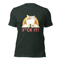 Load image into Gallery viewer, Cat Lovers &quot;F*CK IT&quot; Unisex t-shirt
