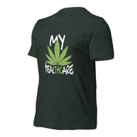 Load image into Gallery viewer, Plant Power - Healing THC Leaf Unisex T-Shirt

