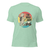 Load image into Gallery viewer, Retro Cat &quot;I Do What I Want&quot; Unisex t-shirt
