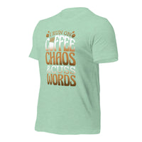 Load image into Gallery viewer, Coffee Chaos Cuss Words Unisex t-shirt
