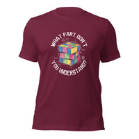 Load image into Gallery viewer, Cube Confusion - Rubik&#39;s Puzzle Unisex T-Shirt
