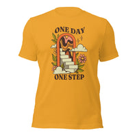 Load image into Gallery viewer, One Day One Step Unisex t-shirt
