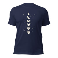 Load image into Gallery viewer, Cat Moon Phases Unisex t-shirt
