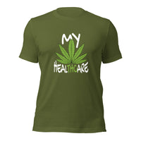 Load image into Gallery viewer, Plant Power - Healing THC Leaf Unisex T-Shirt
