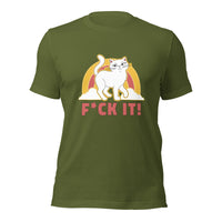 Load image into Gallery viewer, Cat Lovers &quot;F*CK IT&quot; Unisex t-shirt
