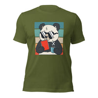Load image into Gallery viewer, Chilling Panda Unisex t-shirt
