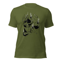 Load image into Gallery viewer, Disinergrating Skull Unisex t-shirt
