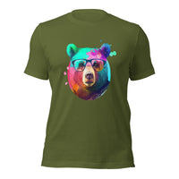 Load image into Gallery viewer, Nerdy Bear Unisex t-shirt
