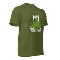 Load image into Gallery viewer, Plant Power - Healing THC Leaf Unisex T-Shirt
