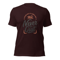Load image into Gallery viewer, Never Quit Unisex t-shirt
