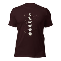 Load image into Gallery viewer, Cat Moon Phases Unisex t-shirt
