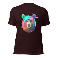 Load image into Gallery viewer, Nerdy Bear Unisex t-shirt
