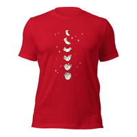 Load image into Gallery viewer, Cat Moon Phases Unisex t-shirt

