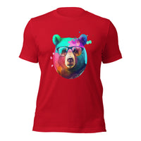 Load image into Gallery viewer, Nerdy Bear Unisex t-shirt
