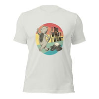 Load image into Gallery viewer, Retro Cat &quot;I Do What I Want&quot; Unisex t-shirt
