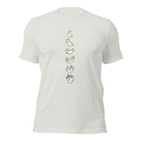 Load image into Gallery viewer, Cat Moon Phases Unisex t-shirt
