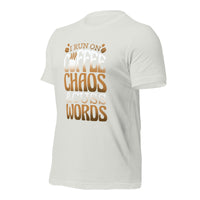 Load image into Gallery viewer, Coffee Chaos Cuss Words Unisex t-shirt
