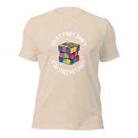 Load image into Gallery viewer, Cube Confusion - Rubik&#39;s Puzzle Unisex T-Shirt
