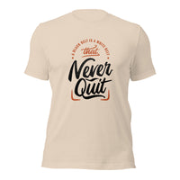 Load image into Gallery viewer, Never Quit Unisex t-shirt

