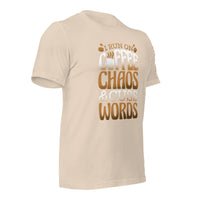 Load image into Gallery viewer, Coffee Chaos Cuss Words Unisex t-shirt

